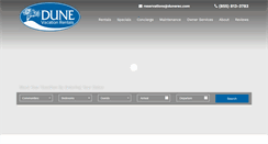 Desktop Screenshot of dunerec.com